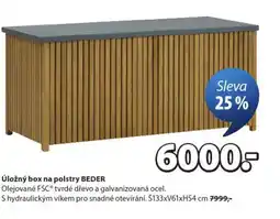 JYSK Úložný box na polstry BEDER nabídka