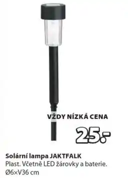 JYSK Solární lampa JAKTFALK nabídka