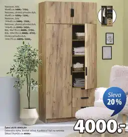JYSK Šatní skříň JENSLEV nabídka