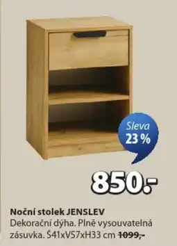 JYSK Noční stolek JENSLEV nabídka