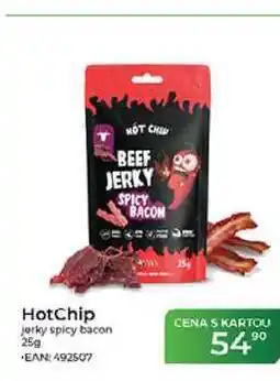 Tamda Foods HotChip jerky spicy bacon nabídka
