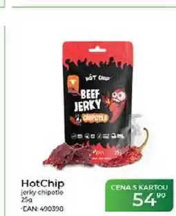 Tamda Foods HotChip jerky chipotle nabídka