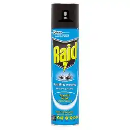 Tamda Foods Raid Komáři & mouchy aerosol proti létajícímu hmyzu 400ml nabídka