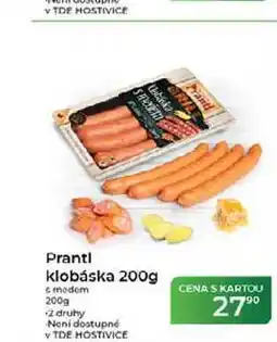Tamda Foods Prantl klobáska nabídka