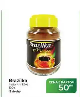 Tamda Foods Brazilka instantní káva nabídka