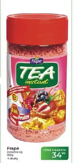 Tamda Foods Frapé instantni čaj nabídka