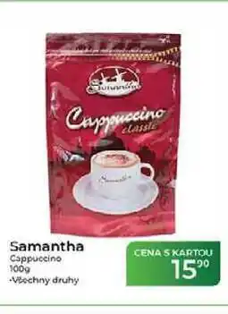 Tamda Foods Samantha Cappuccino nabídka