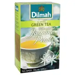 Tamda Foods Dilmah Zelený čaj, vybrané druhy 20 sáčků 30g nabídka