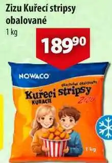 CBA Zizu Kuřecí stripsy obalované nabídka