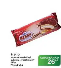 Tamda Foods Hello Kakaové sendvičové sušenky s marshmalow nabídka