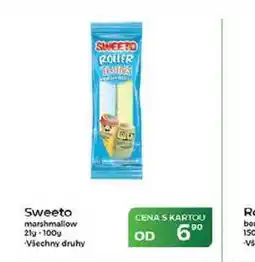 Tamda Foods Sweeto marshmallow 21g 100g nabídka