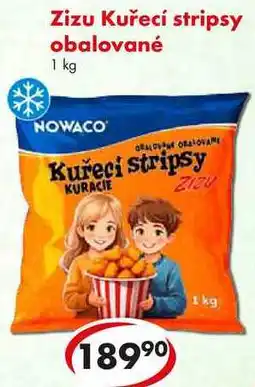 CBA Zizu Kuřecí stripsy obalované nabídka