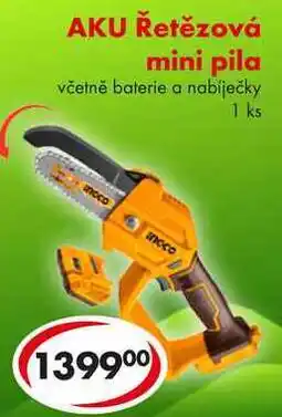 CBA AKU Řetězová mini pila nabídka