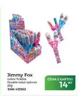 Tamda Foods Jimmy Fox cukro-hračka Double robot spinner nabídka