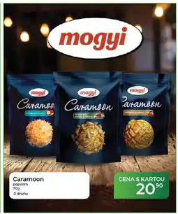 Tamda Foods Caramoon popcorn nabídka