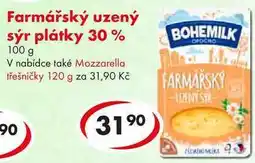 CBA Farmářský uzený sýr plátky 30% nabídka