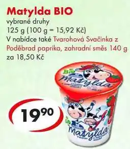 CBA Matylda BIO nabídka