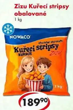 CBA Zizu Kuřecí stripsy obalované nabídka
