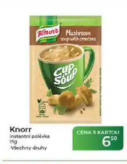 Tamda Foods Knorr instantní polévka nabídka