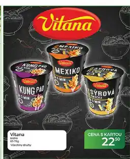 Tamda Foods Vitana bistro nabídka