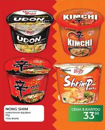 Tamda Foods NONG SHIM nudle Kimchi Big Bowl nabídka