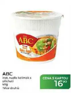 Tamda Foods ABC inst. nudle kelímek s příchutí nabídka