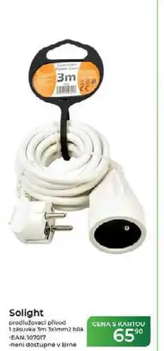 Tamda Foods Solight prodlužovací přívod 1 zásuvka 3m nabídka