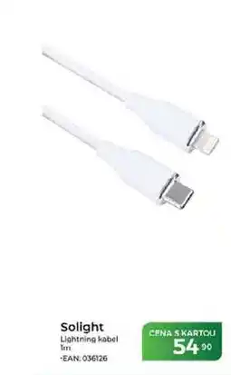 Tamda Foods Solight Lightning kabel 1m nabídka