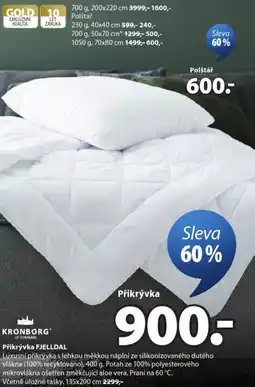 JYSK Přikrývka FJELLDAL nabídka