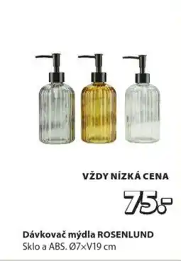 JYSK Dávkovač mýdla ROSENLUND nabídka