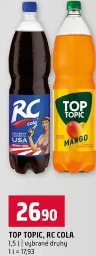 Terno Top topic, RC cola nabídka