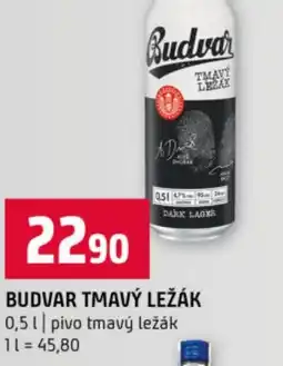 Terno Budvar tmavý ležák nabídka