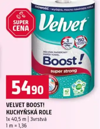Terno Velvet boost! kuchyňská role nabídka