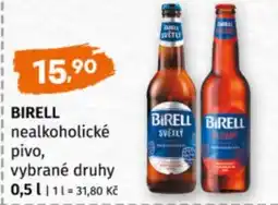 Terno Birell nealkoholické pivo nabídka