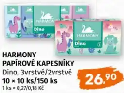 Terno Harmony papírové kapesníky nabídka