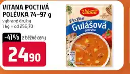 Terno Vitana poctivá polévka nabídka