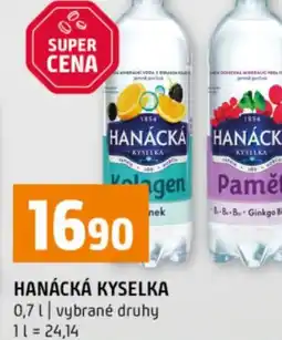 Terno Hanácká kyselka nabídka