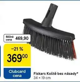 Tesco Fiskars Koště bez násady, 34 x 19 cm nabídka