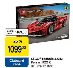 Tesco LEGO Technic 42212 Ferrari FXX K 10+. 897 kostek nabídka
