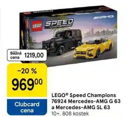 Tesco LEGO Speed Champions 76924 Mercedes-AMG G 63 a Mercedes-AMG SL 63 10+, 808 kostek nabídka