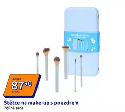 Action Štětce na make-up s pouzdrem nabídka