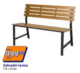 Action Zahradní lavice nabídka