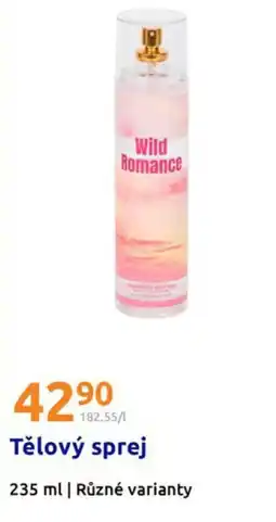 Action Tělový sprej nabídka