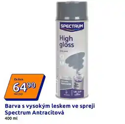 Action Barva s vysokým leskem ve spreji Spectrum Antracitová nabídka