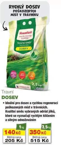 Mountfield Travní dosev nabídka