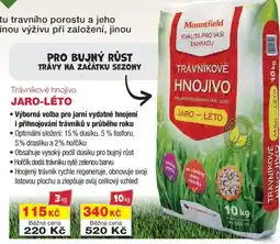 Mountfield Trávníkové hnojivo JARO-LÉTO nabídka