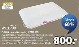 JYSK Polštář z paměťové pěny VONGSEN nabídka