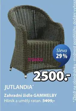 JYSK Zahradní židle GAMMELBY 29% nabídka
