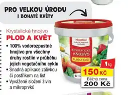 Mountfield Krystalické hnojivo plod a květ nabídka