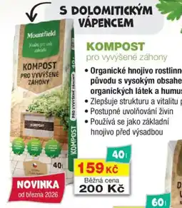 Mountfield Kompost pro vyvýšené záhony nabídka